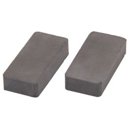 Bloques magnéticos de cerámica, capacidad de 3 lb, juego de 2 piezas - 98406