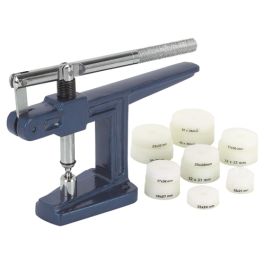Prensa para cajas de reloj con dados de nylon, juego de 12 piezas - 91621