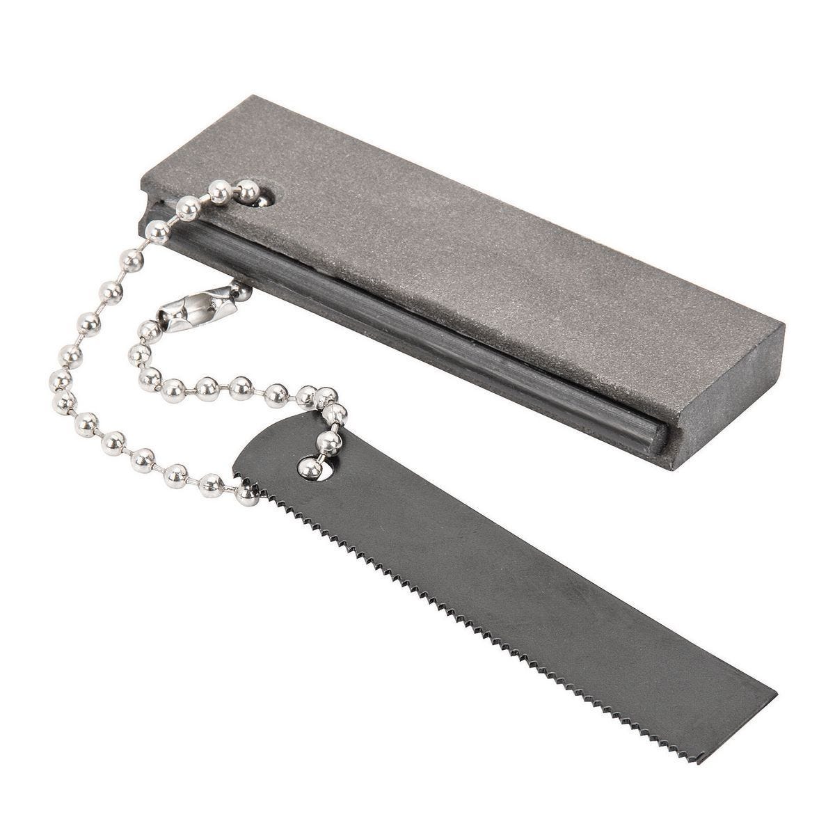 Encendedor de magnesio para supervivencia con cuchillo y pedernal - 66560