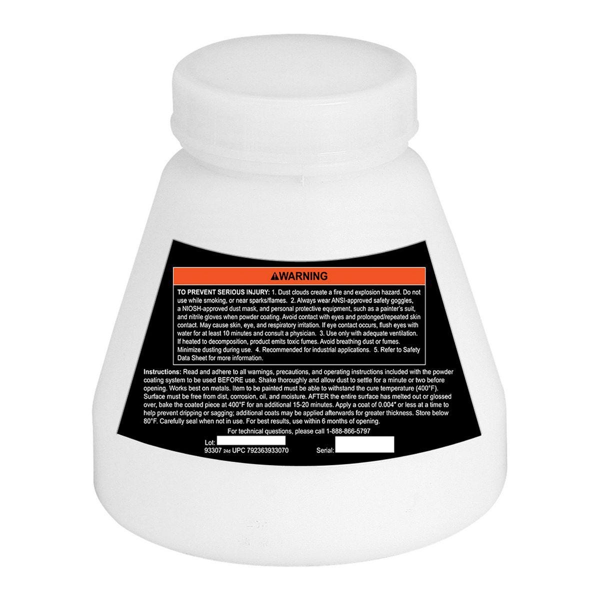 Pintura en polvo de 16 oz, color blanco, caja con 2 piezas - 93307
