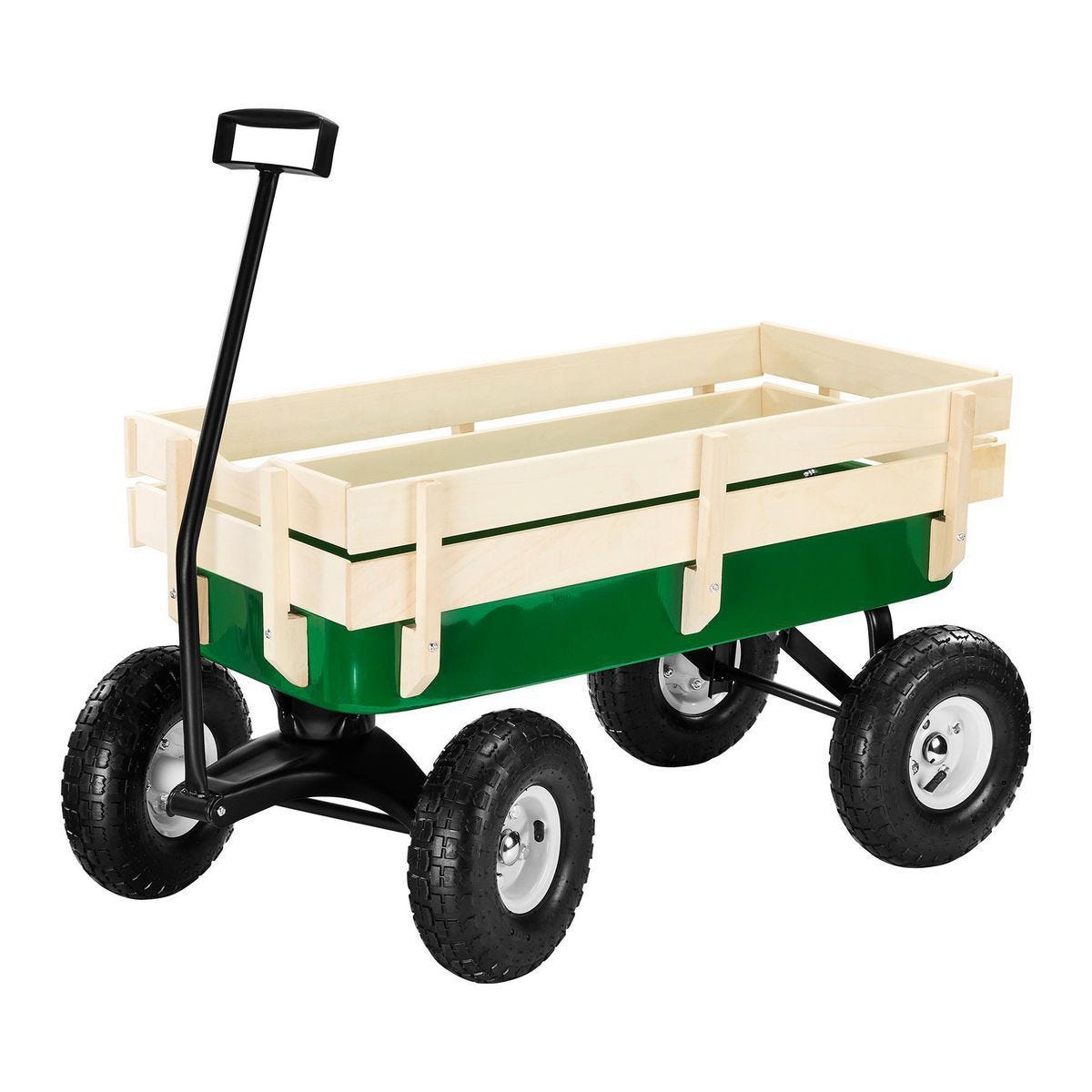 Carretilla de jardín con capacidad de 330 lb y llantas neumáticas de 10 pulgadas - 70819