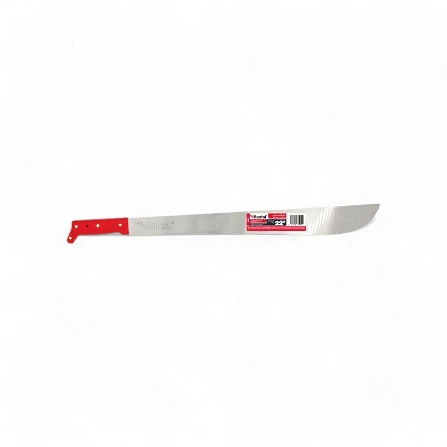 Machete estándar de 22 pulgadas con cachas rojas remachadas - ST395955