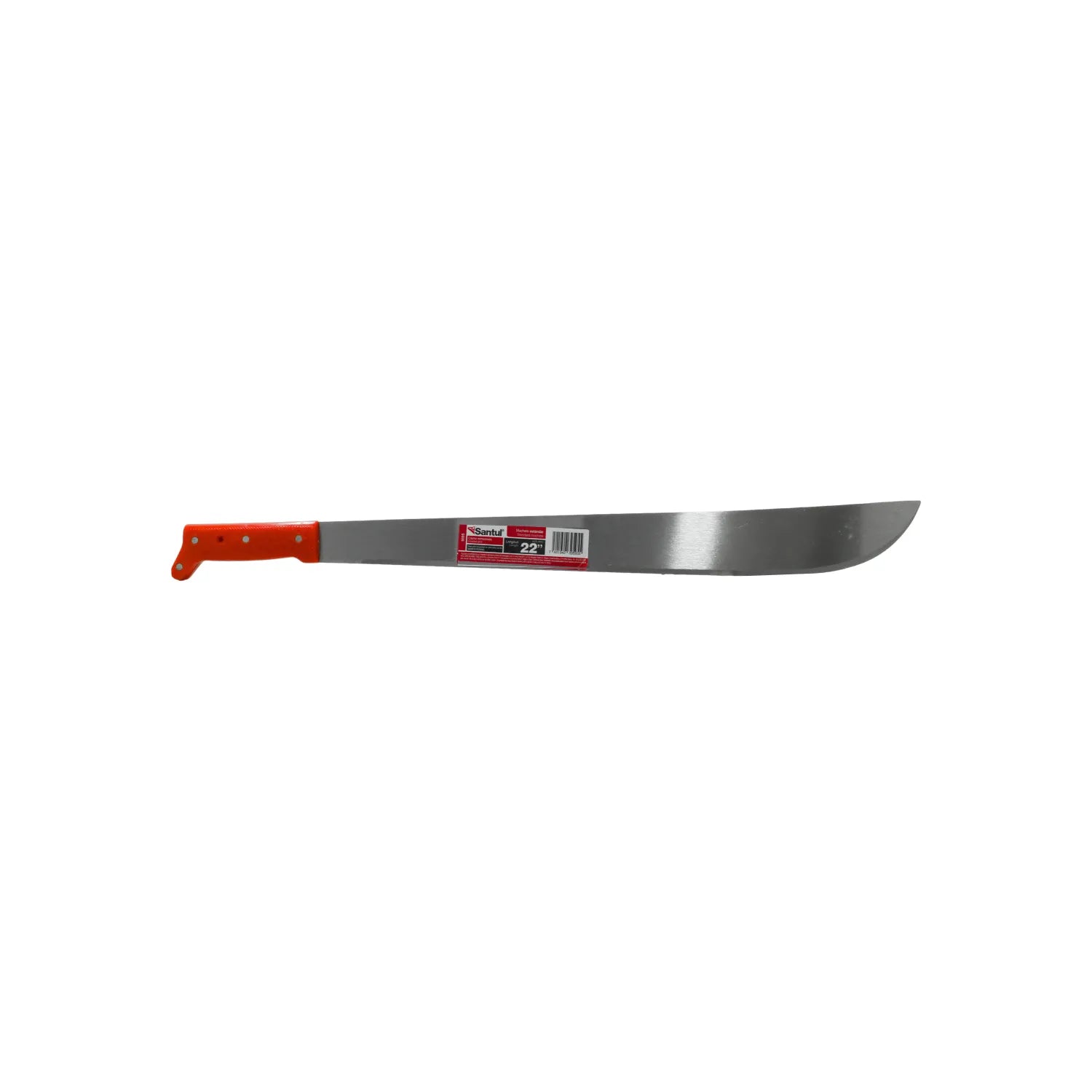 Machete estándar de 22 pulgadas con cachas rojas remachadas - ST395955