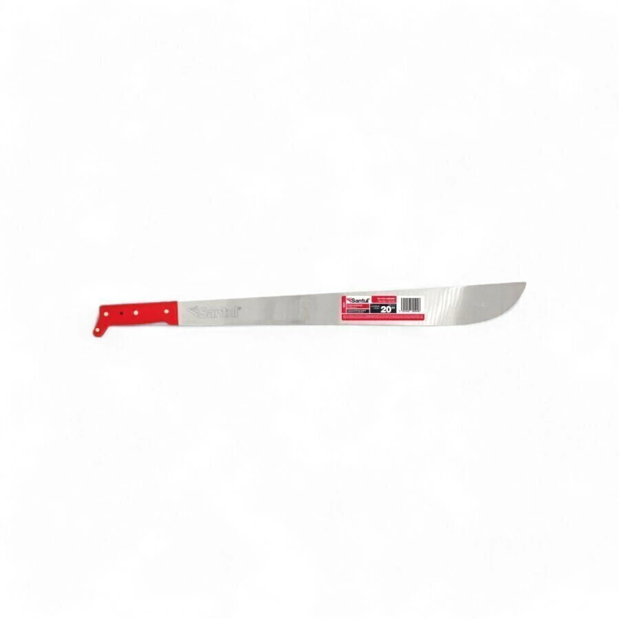Machete estándar de 20 pulgadas con cachas rojas remachadas - ST395948