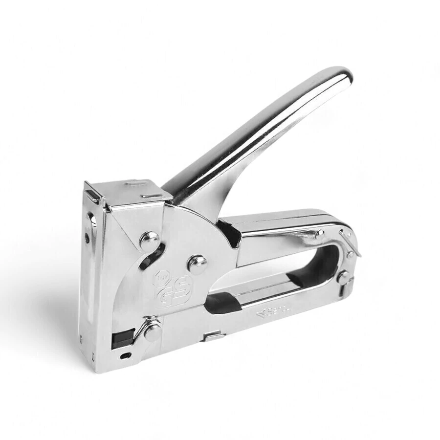Engrapadora tipo pistola para grapas de 1/4 y 5/16, 19 piezas - ST379702