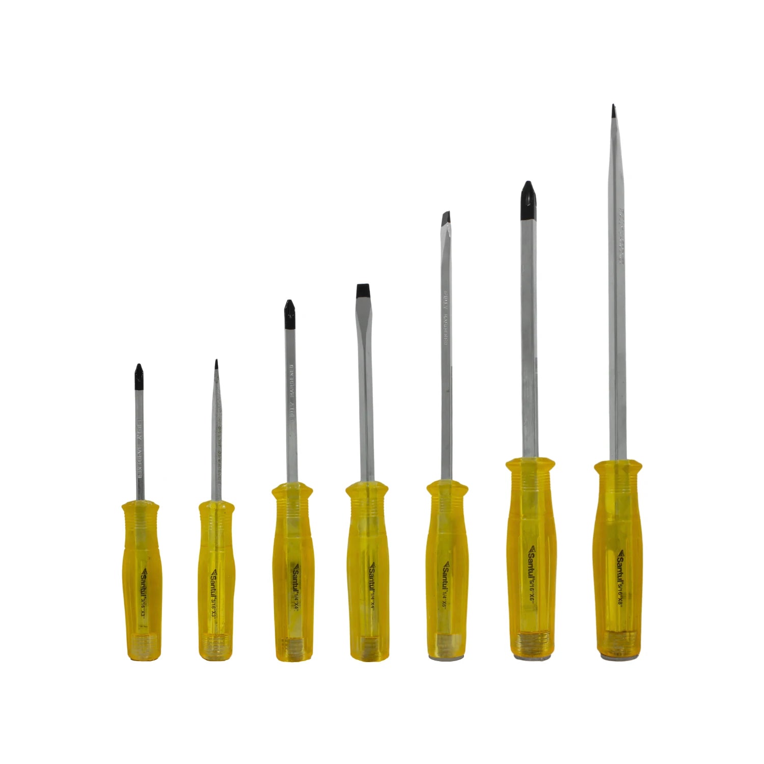 Juego de 7 desarmadores de golpe con mango de acetato, std y ph - ST387110
