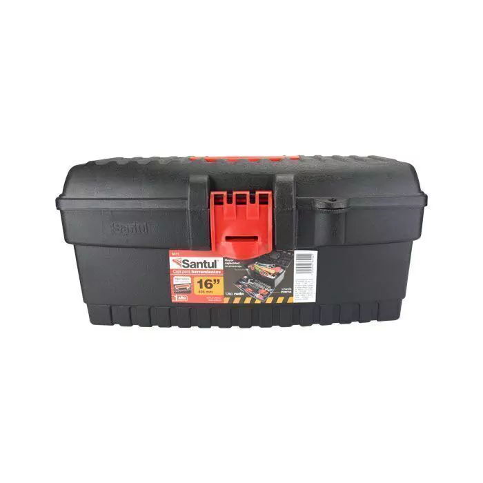Caja para herramientas de 16 pulgadas con charola organizadora - ST364111