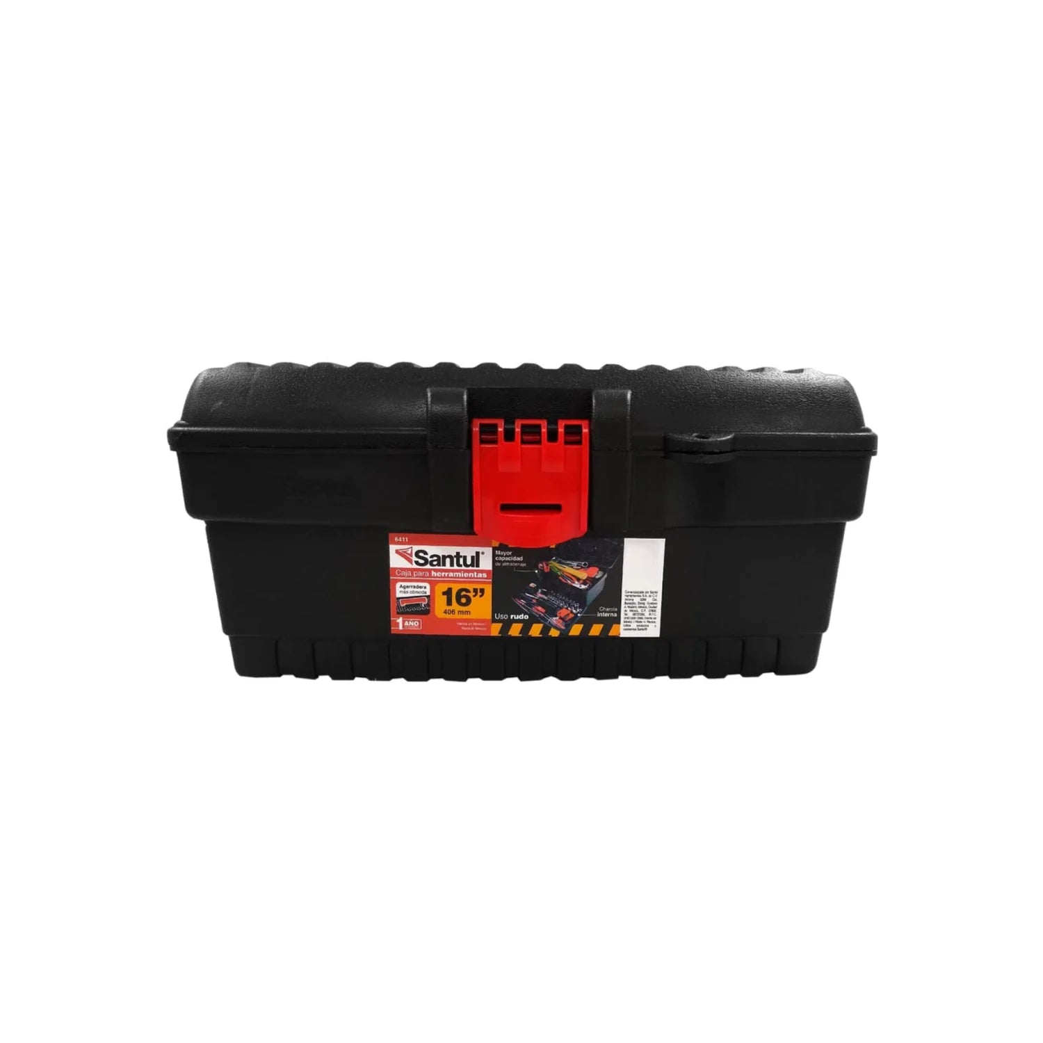 Caja para herramientas de 16 pulgadas con charola organizadora - ST364111