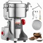 Molino eléctrico para granos y especias VEVOR, 3400W, capacidad 2000g, acero inoxidable, tipo oscilante