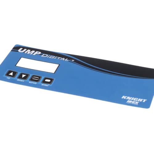 Hobart 00-975322-00020 Overlay, Cover, Push Button, 3 Pump