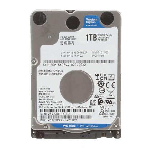 Lenovo 01FR402 STORAGE HDD 1T 5400 7MM SATA W