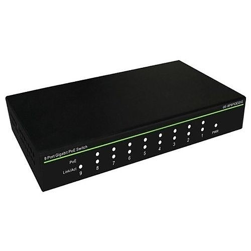 UltraTech 0E-9P8POEGB2 10-Port Gigabit PoE Switch 8-Port PoE 2-Port Uplink