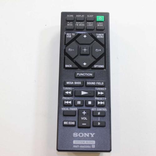 Sony 1-493-294-11 Remote Control RMT-AM330U