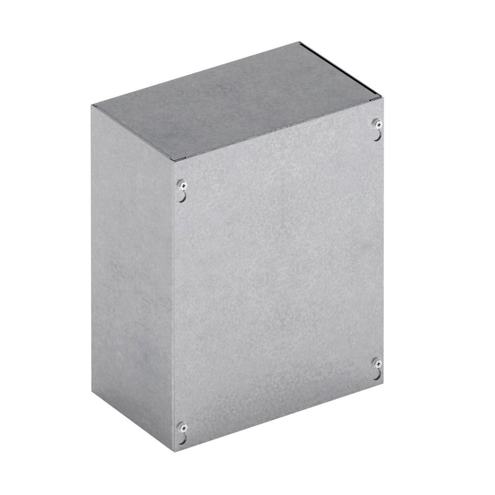 Cooper B-Line 10108 SC NK Junction Box Without Knockout, 10 in W x 8 in D, Screw Cover, NEMA 1