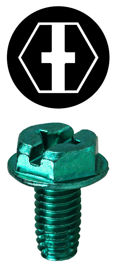 L.H. Dottie 1032TC Dottie 10-32 x 3/8 Ground Screw Thread Cutting Pt 5/16
