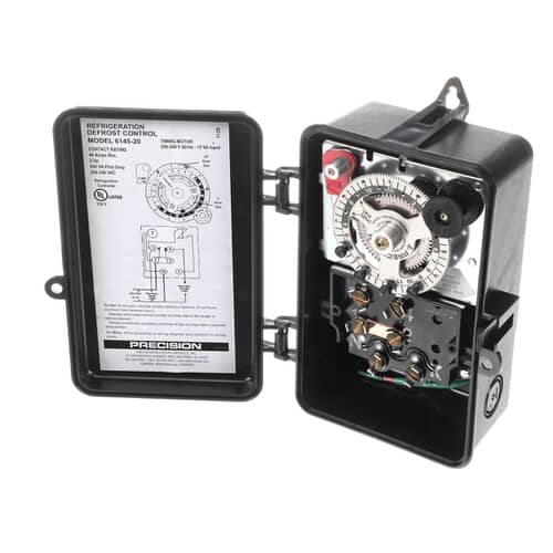 Hussmann 10574B Timer Defrost 6145-20B 230V W/brkt