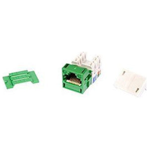 CommScope Systimax 108232729 Systimax PowerSUM MPS100E Cat 5e U/UTP Information Outlet Green
