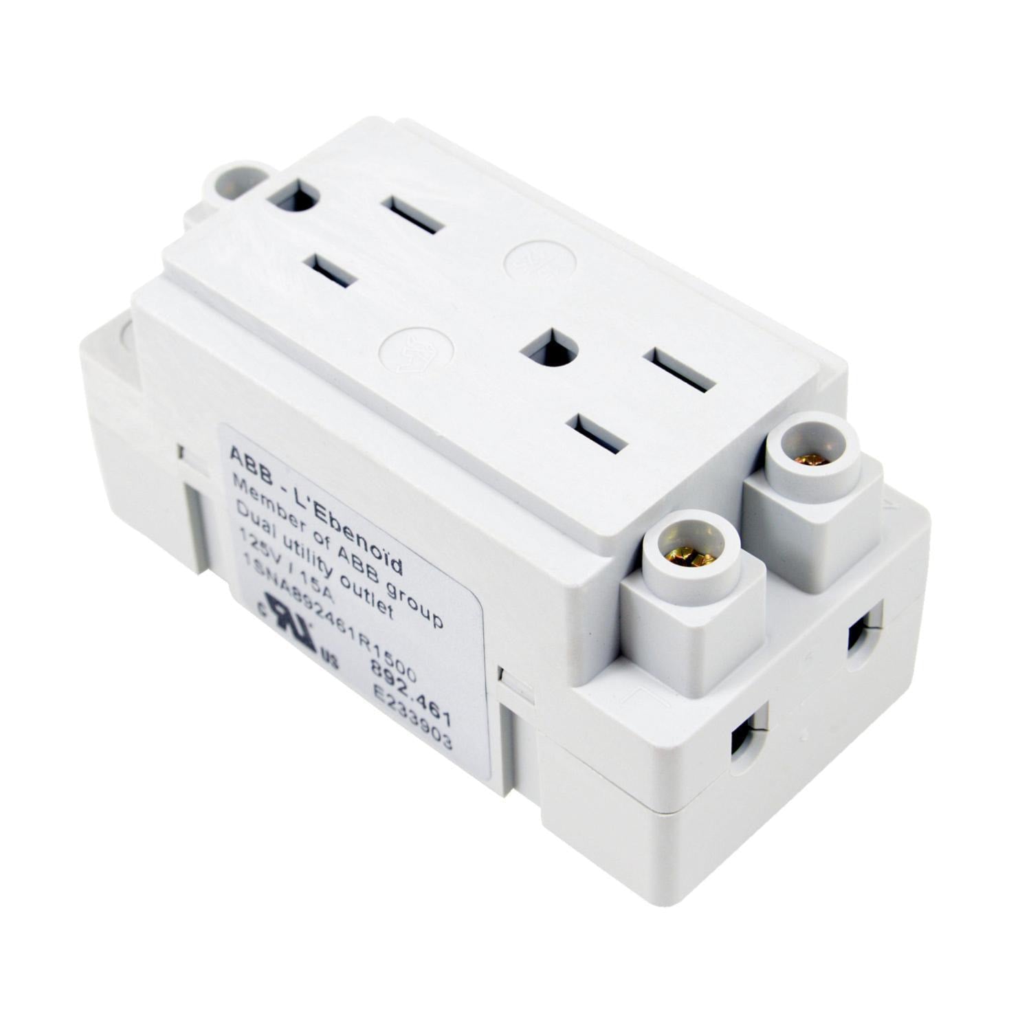 ABB 1SNA892461R1500 DPLX RCPT DIN RAIL
