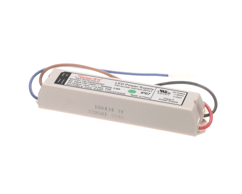 Imbera 2101225 LED Driver Power Supply 24VDC Output 100-240VAC 50/60HZ