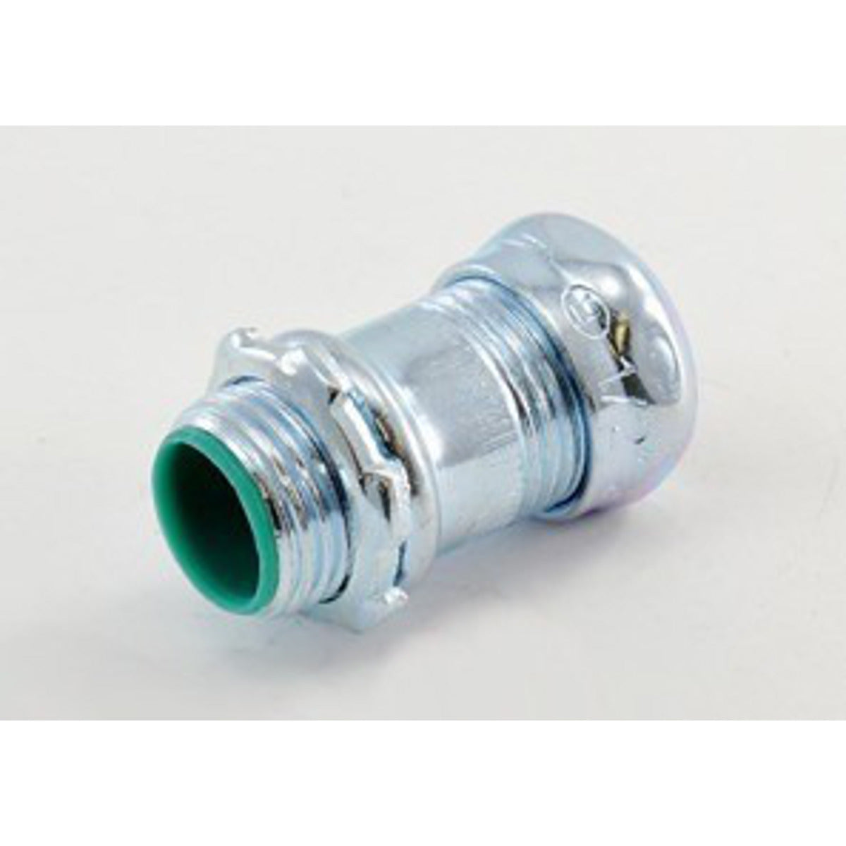 Bridgeport 250-I Connector, Compression, Steel, Insulated Throat, Size 1/2 Inch