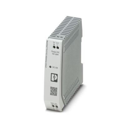 Phoenix Contact 2902998 1-Phase Primary Switched Uno Power Supply Unit For DIN Rail Mounting