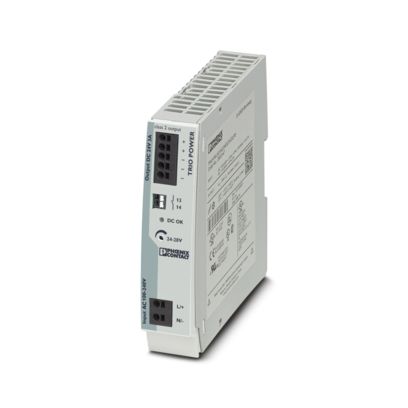 Phoenix Contact 2903147 1-Phase Primary Switched Trio Power Supply Unit With Push-In Connection For DIN Rail Mounting