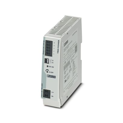 Phoenix Contact 2903148 1-Phase Primary Switched Trio Power Supply Unit With Push-In Connection For DIN Rail Mounting