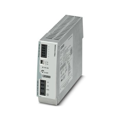 Phoenix Contact 2903154 Primary-Switched TRIO POWER Power Supply Push-in Connection for DIN Rail Mount 3-Phase 24Vdc/10A Output