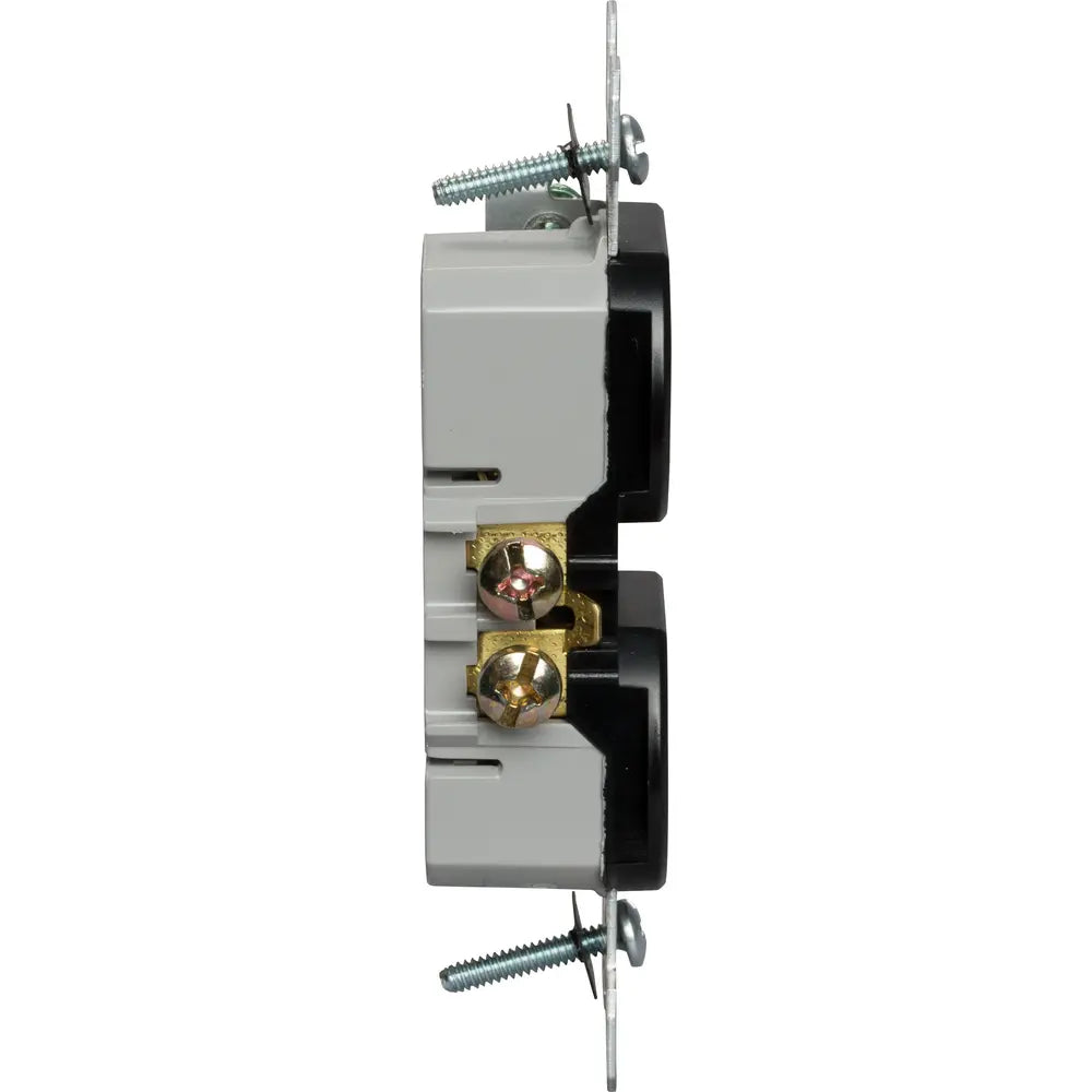 Pass & Seymour 3232BK Trademaster Duplex Receptacle 15A 125VAC