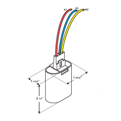 ISB Lighting & Power Source 37-63-AS-6.9-N6 Quick Disconnect Ignitor For HPS CWA Ballast 200-400 Watt