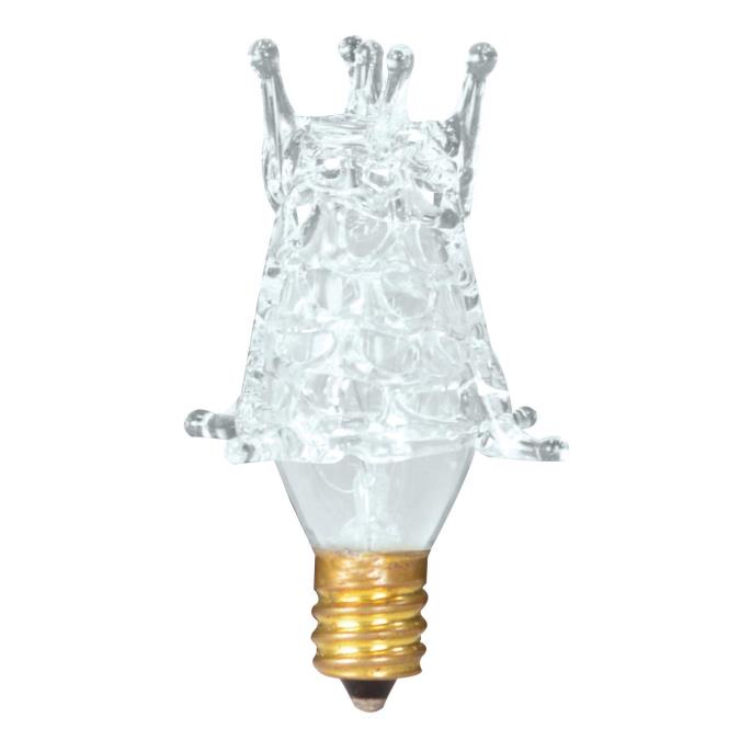 Westinghouse 374700 7W Star Glowescent Incandescent Clear E12 Candelabra Base 120V
