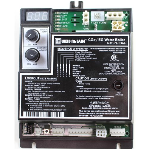 Weil McLain 381330024 CTRL MOD UT-1135-605 LWCO