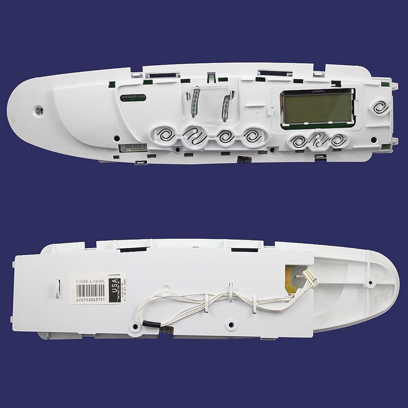 Fisher Paykel 420722P Display IW PH6 120V Spares