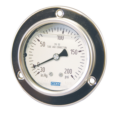 WIKA 4283204 233.55 300PSI/BAR 1/4 LBM FF R