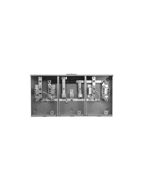 Talon 48704-82GP Siemens 600 VAC 320 Amp 1-Phase 3-Wire 4-Jaw 1-Position Lever Bypass Ringless Meter Mounting Equipment