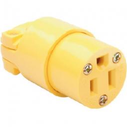 True Value 4887YCC10 Pass & Seymour - Legrand Commercial Connector Yellow 15A