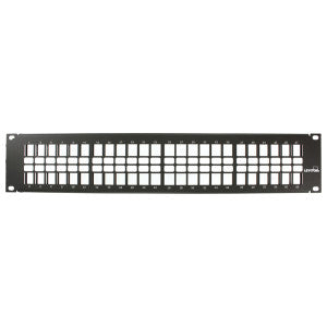 Leviton 49255-48N 48-Port 2U Quick-Port Panel with Combination Options, Cisco Nexus