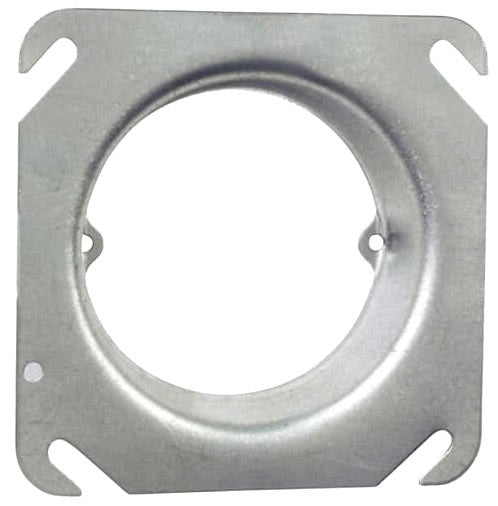 Steel City 52-C-3-1 Square Box Cover Steel 4 Inches x 1 Inch Raised