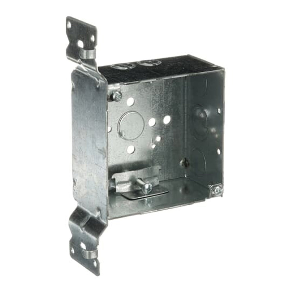 Steel City 52171-VN 4 Inch Pre-Galvanized Steel Welded Square Box
