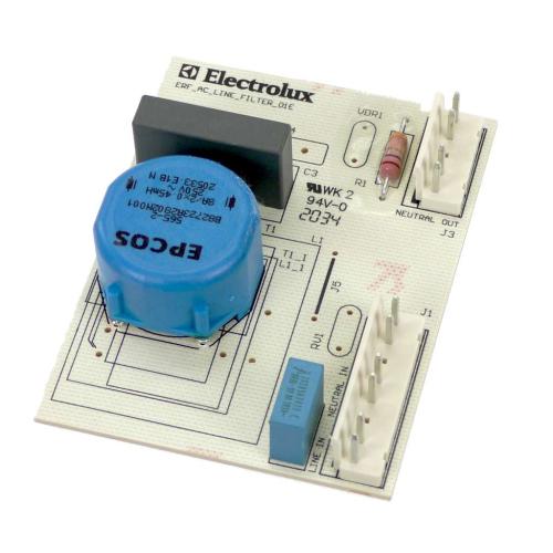 Electrolux 5304519115 PC Board AC Line Filter EMC