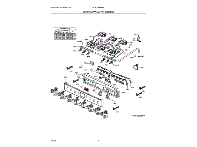 Electrolux 5304531617 Harness-Electrical