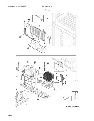 Electrolux 5304537794 S/A-Mainboard & Housing ERF300