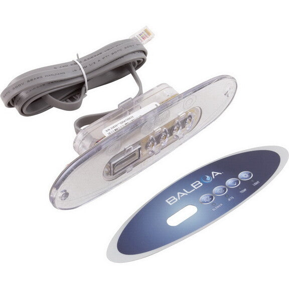 Balboa Water Group 53566KIT Topside BWG MVP260/VL260 4-Button Blower/Jets/Temp/Light