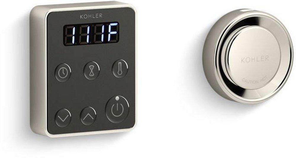 Kohler 5557-SN Invigoration 15kW Control Kit in Vibrant Polished Nickel
