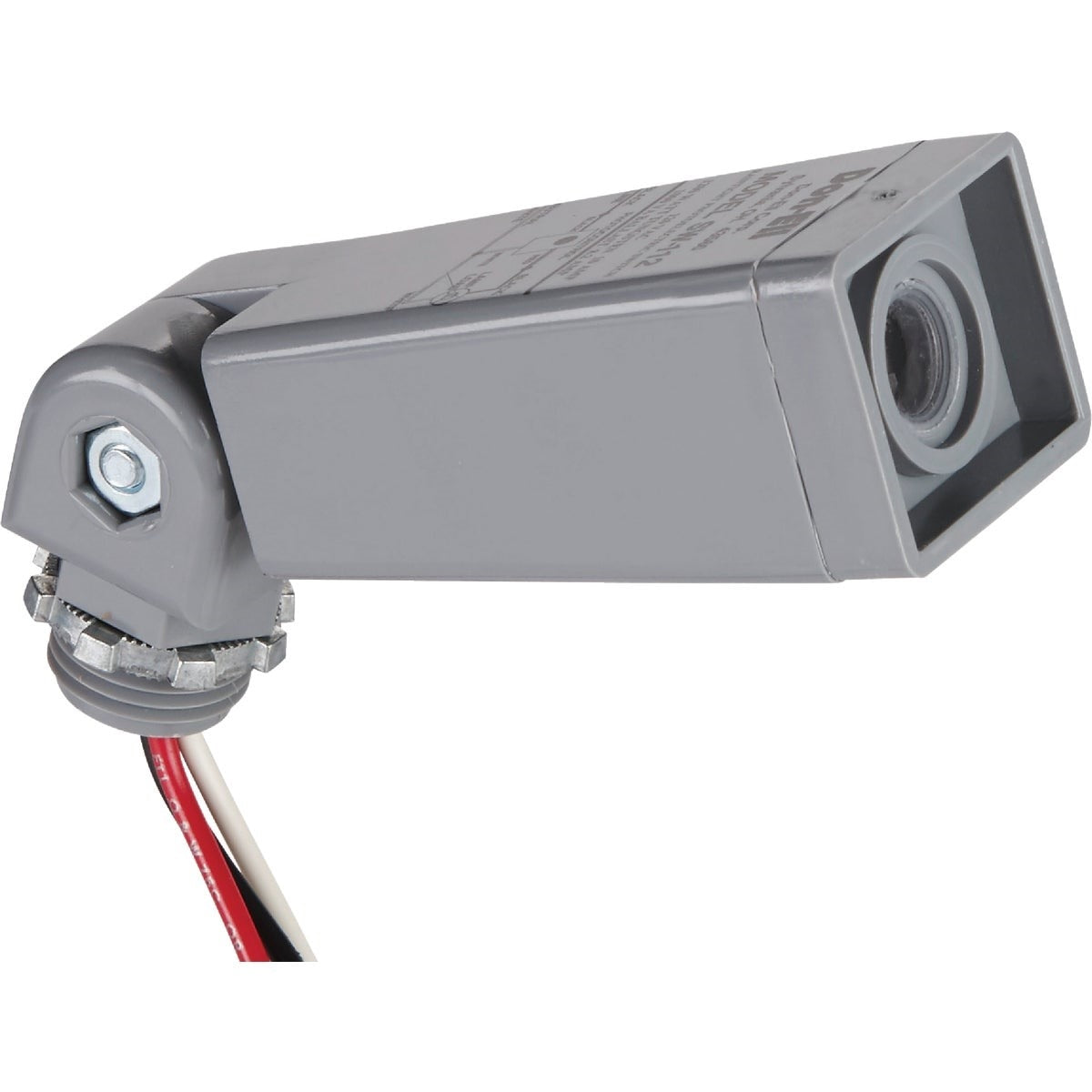 All-Source 561657 Hard Wire Gray Heavy-Duty Swivel Base Photocell Lamp Control