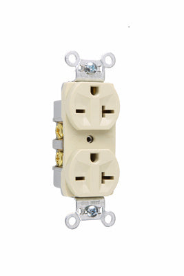Pass & Seymour 5850I Commercial Spec Grade Duplex Receptacle Side Wire 20A 250V