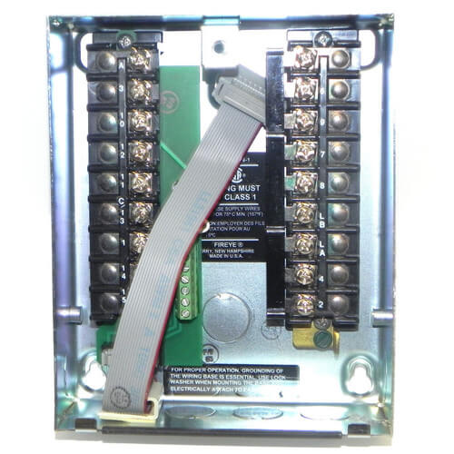 FIREYE 60-2206-1 Wiring Base for 25SU5-5011