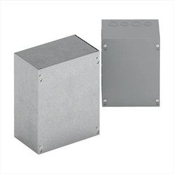 B-Line 664 SC SCREW COVER ENCLOSURE W/ KO SIX INCHES WIDTH FOUR INCHES DEPTH NEMA 1