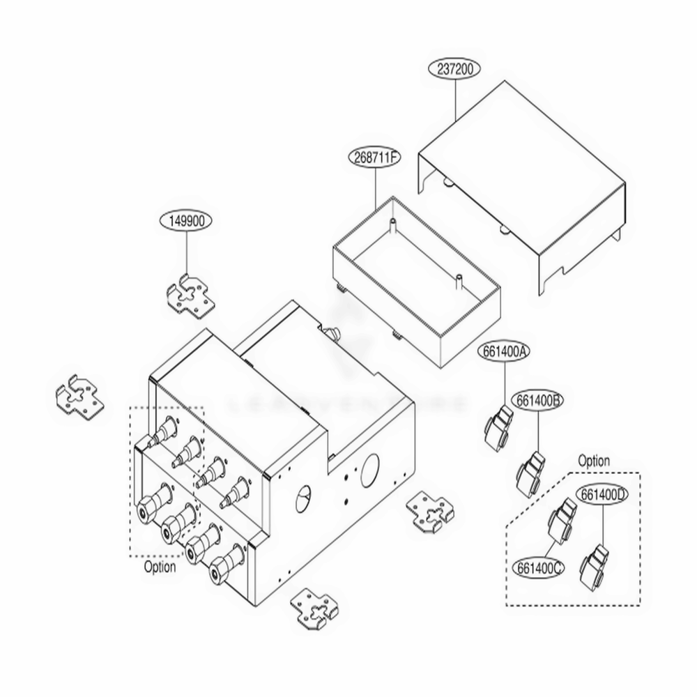 LG 6871A10126A PCB Assembly for PMBD3640 Power Accessories